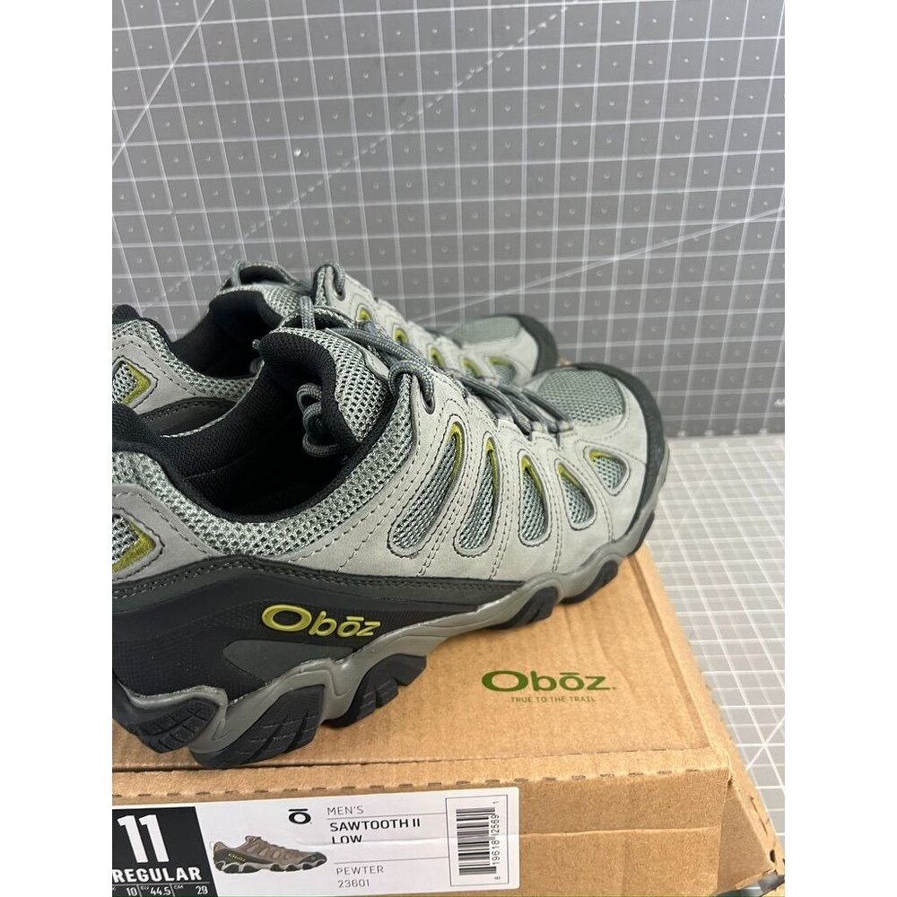 OBOZ Sawtooth II Low Hiking Shoe - Men's Sz 11 US 44.5 EU New - Picture 4 of 10